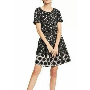 Thakoon x Target shibori/tie-dye print‎ cotton shirt dress Size Large